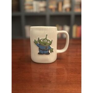 Rae Dunn Pixar Disney "Prepare to be Chosen" Toy Story Green Alien Mug‎